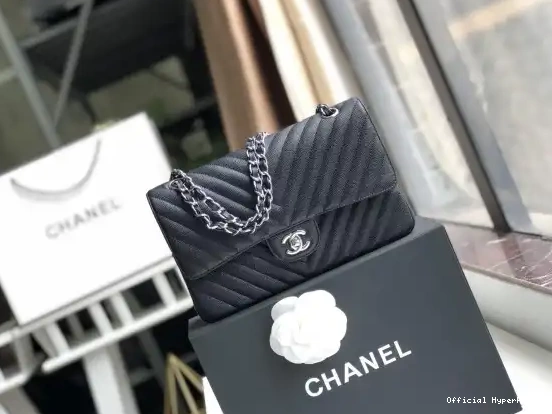 HyperPeter CHANEL CAVIAR 25.5cm BAG FLAP 0706